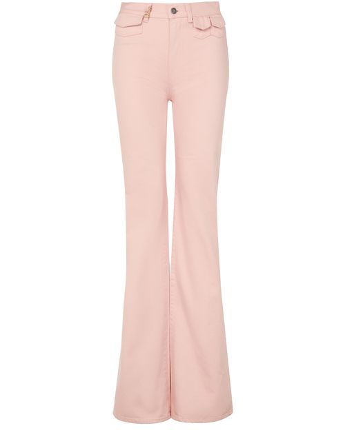 CHLOE Fitted pants in cotton