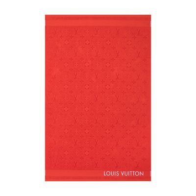 Louis Vuitton Lvacation Beach Towel In Red