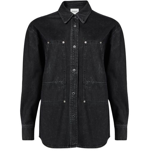 MARANT ETOILE Overshirt aus Denim Okely