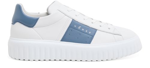 HOGAN Sneakers H stripes aus Glattleder
