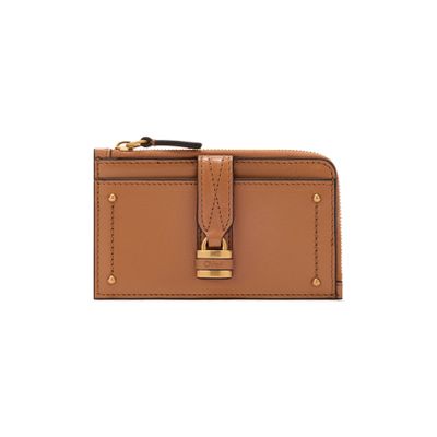 Chloé Paddington Coin Purse With Slots For Cards In Brown