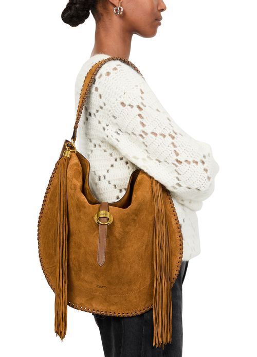 ISABEL MARANT Oskan soft zipped shoulder bag