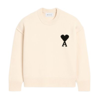 Women's Ami de Coeur zippered sweatshirt | AMI PARIS | 24S