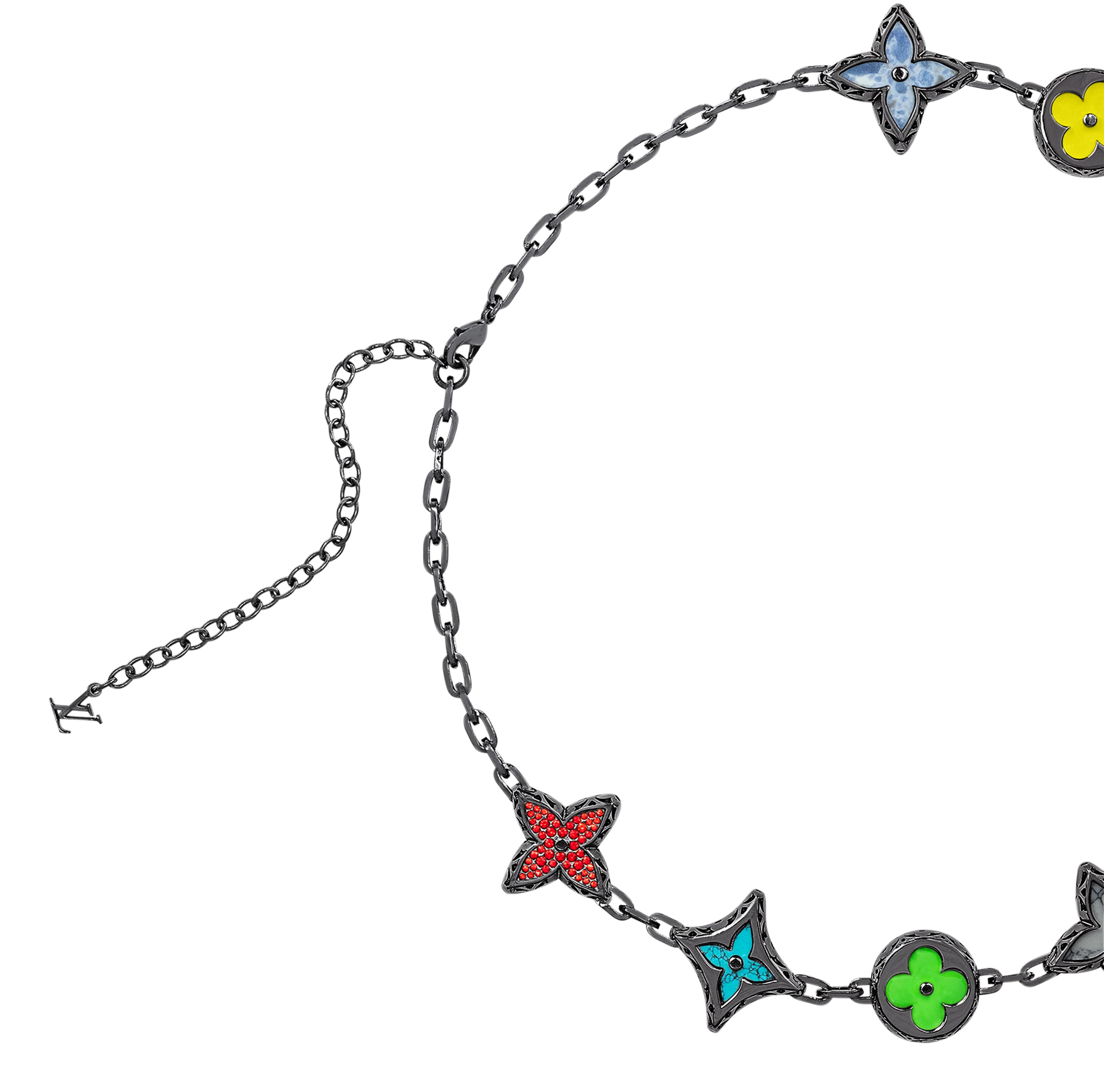 Monogram Big Party Necklace thumbnail 3