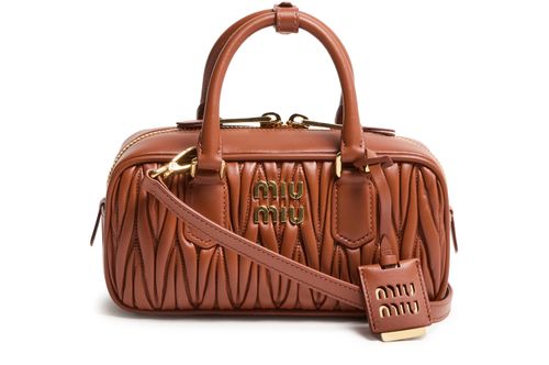 MIU MIU Arcadie quilted nappa leather bag