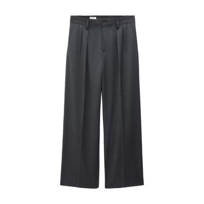 Filippa K Wide-leg Tailored Trousers In Grey