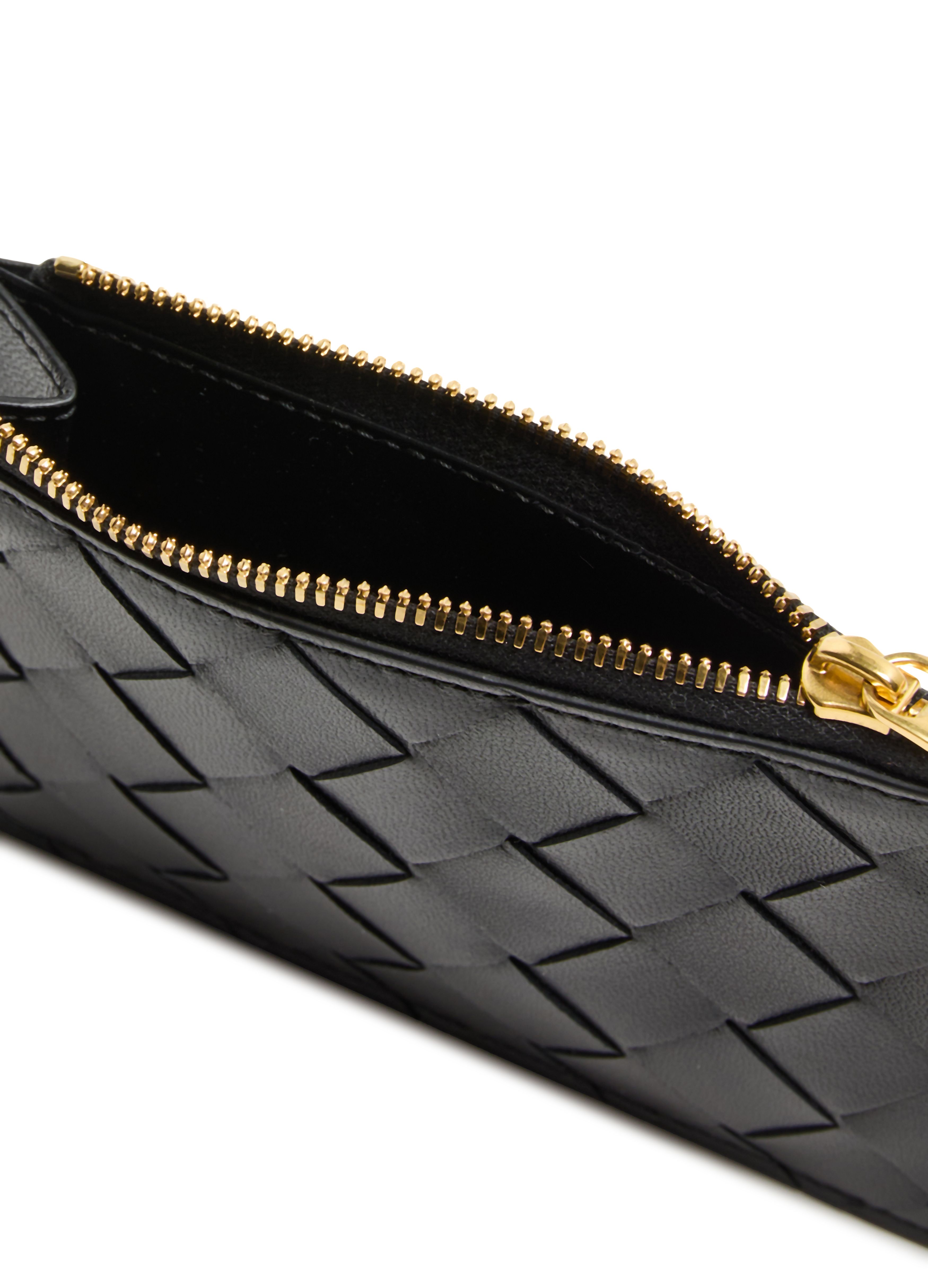 Intrecciato zipped cardholder thumbnail 5
