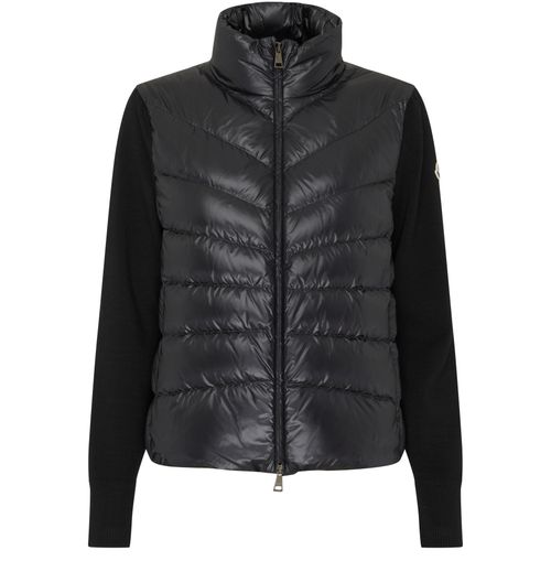 MONCLER Bi-material jacket