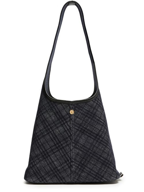 BURBERRY  Check small shoulder bag