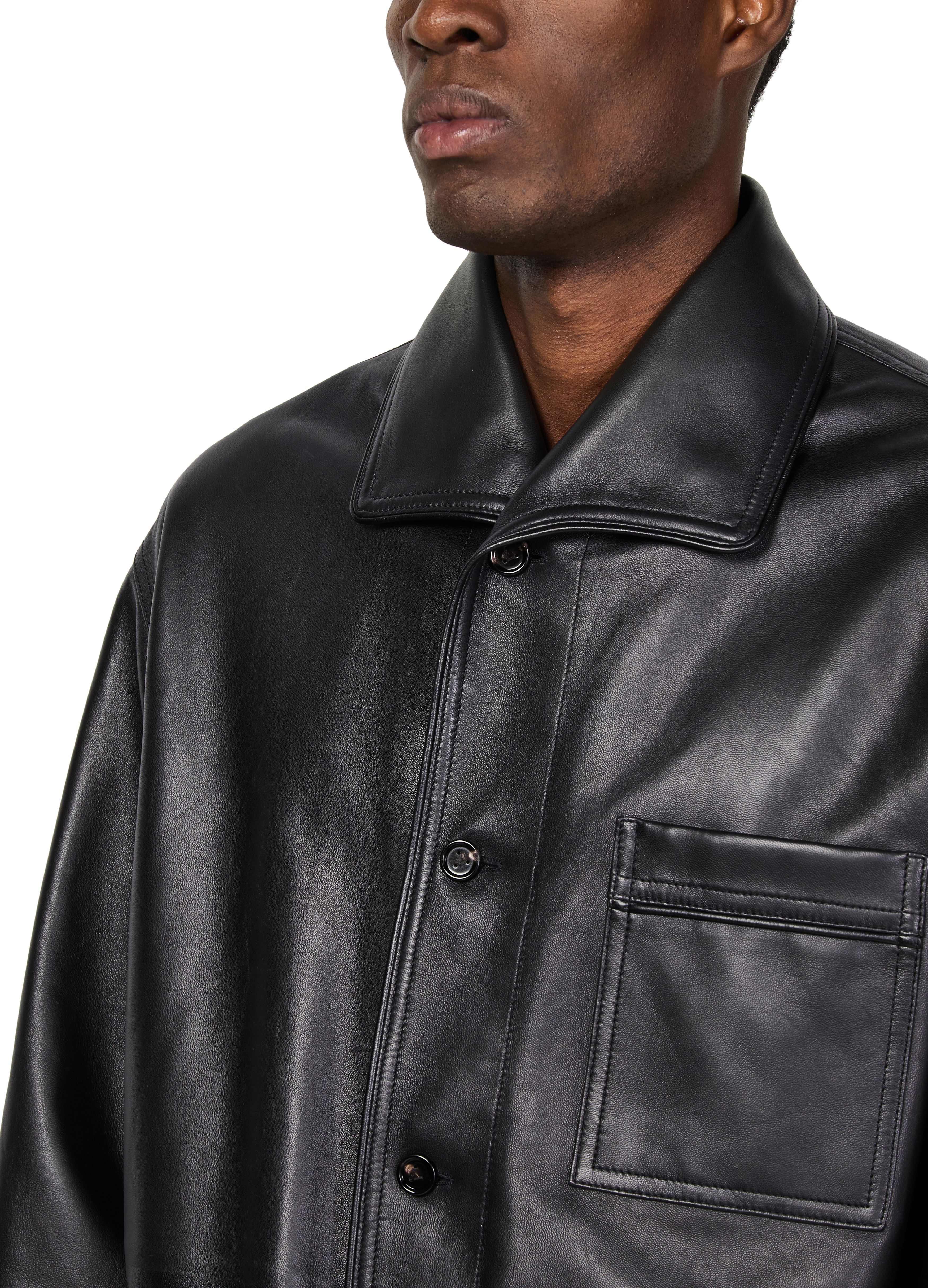Semi-lightweight nappa jacket thumbnail 4