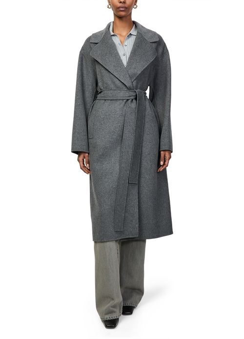 S MAX MARA Langer Mantel mit Gürtel