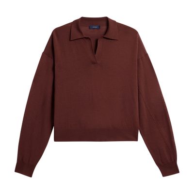 Soeur Fleming Wool Sweater In Brown