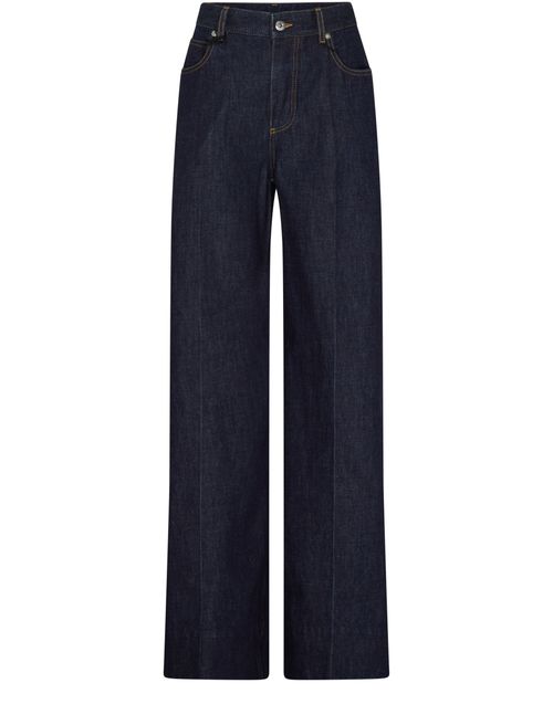 BOTTEGA VENETA Indigo palazzo jeans