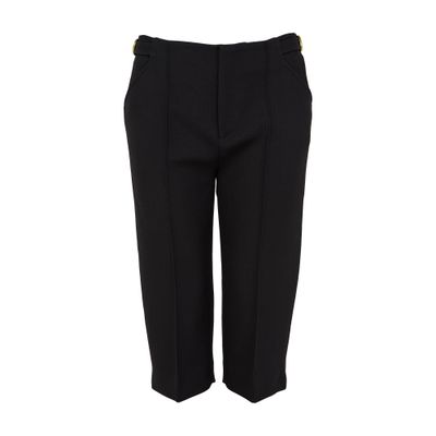 Chloé Black Wool Bermuda Shorts