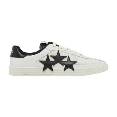 Amiri Pacific Low Top Sneaker With Star Patches In Black