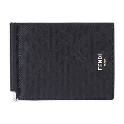 Fendi Card Holder In Noir