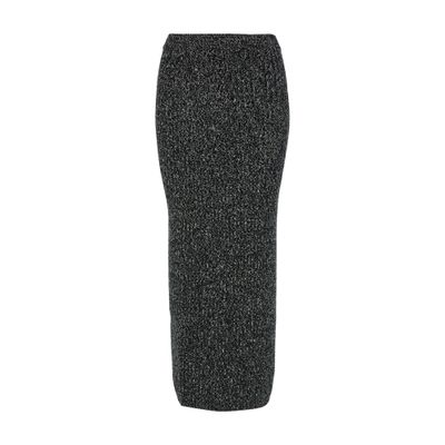 Max Mara Rodano Maxi Skirt In Gray