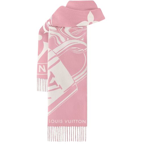LOUIS VUITTON 락 앤드 키 스카프