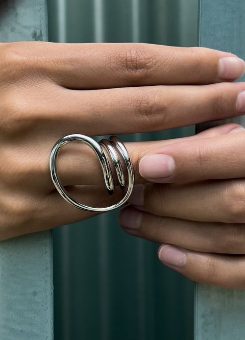 CHARLOTTE CHESNAIS Bague Round Trip