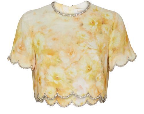 ZIMMERMANN Crush scalloped top