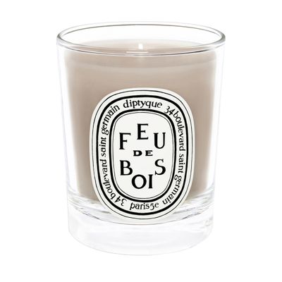 Shop Diptyque Mini Candle Feu De Bois 70g