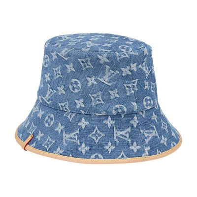 Louis Vuitton Lv Remix Bucket Hat In Blue