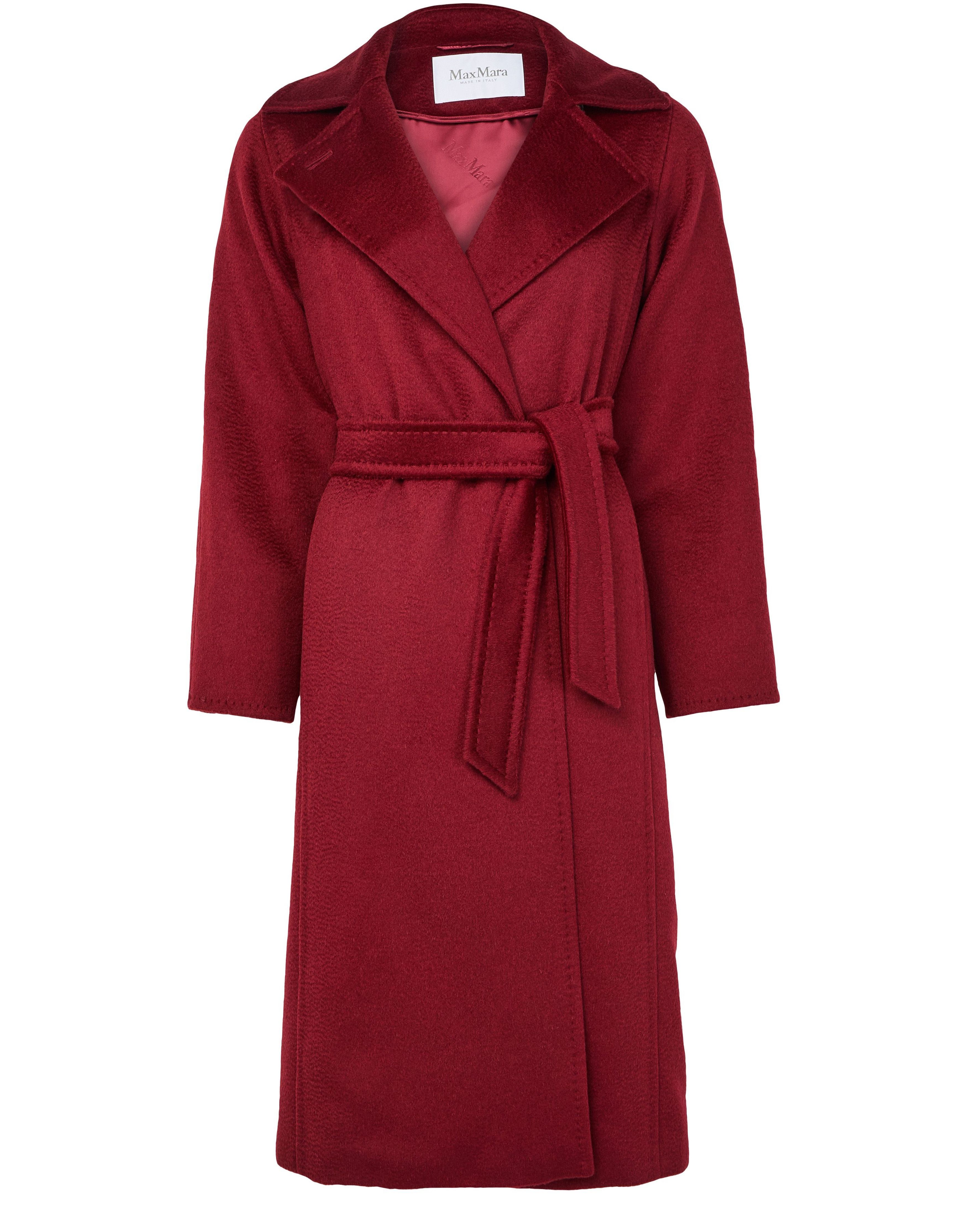 Manuela maxi belted coat