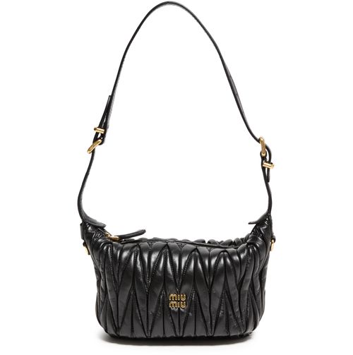 MIU MIU Quilted nappa leather pouch