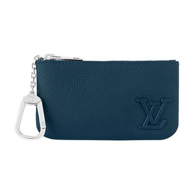 Louis Vuitton Key Pouch Pm In Blue