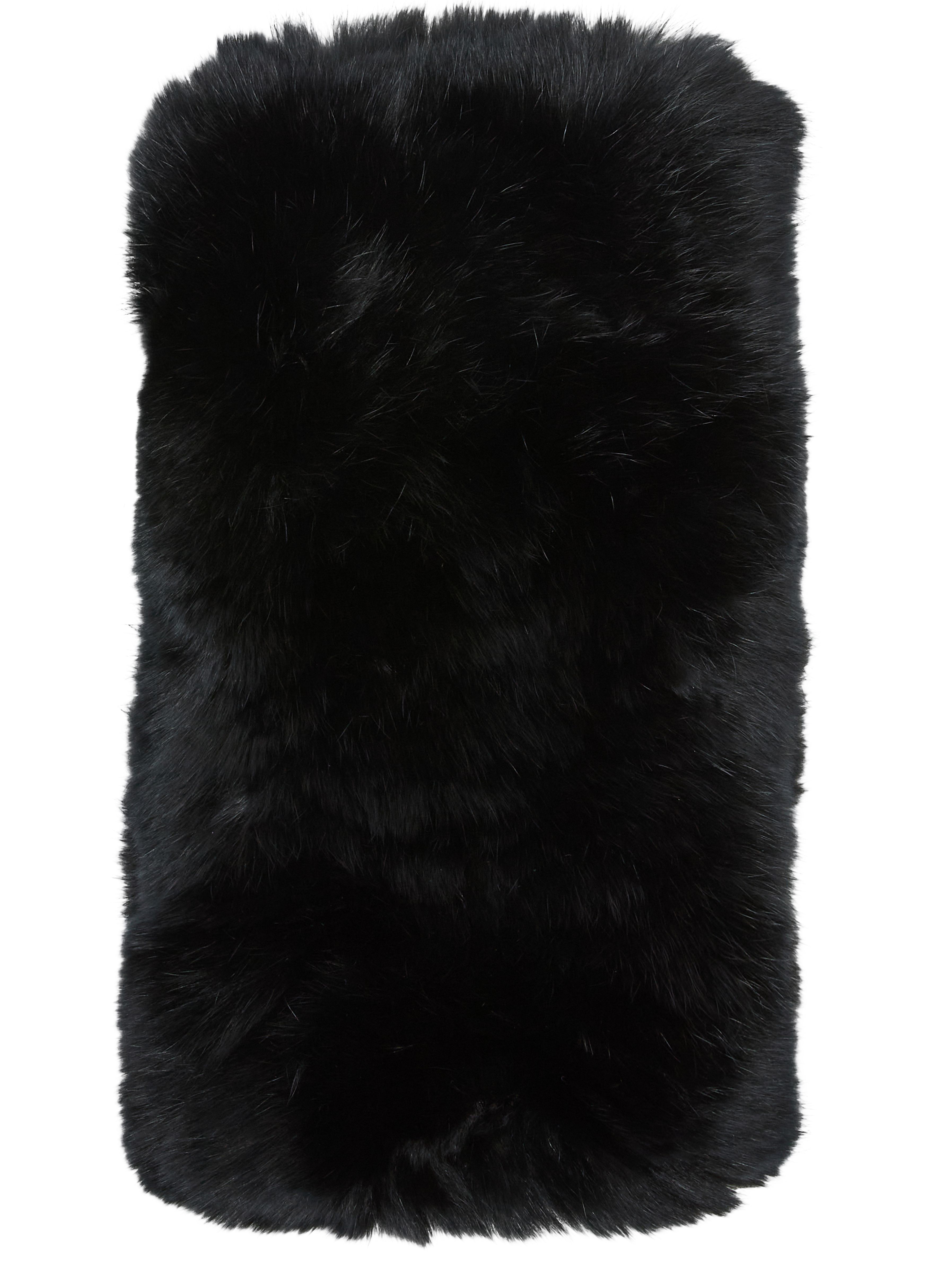 Rex rabbit fur headband