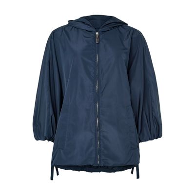 S Max Mara Short Raincoat In Blue