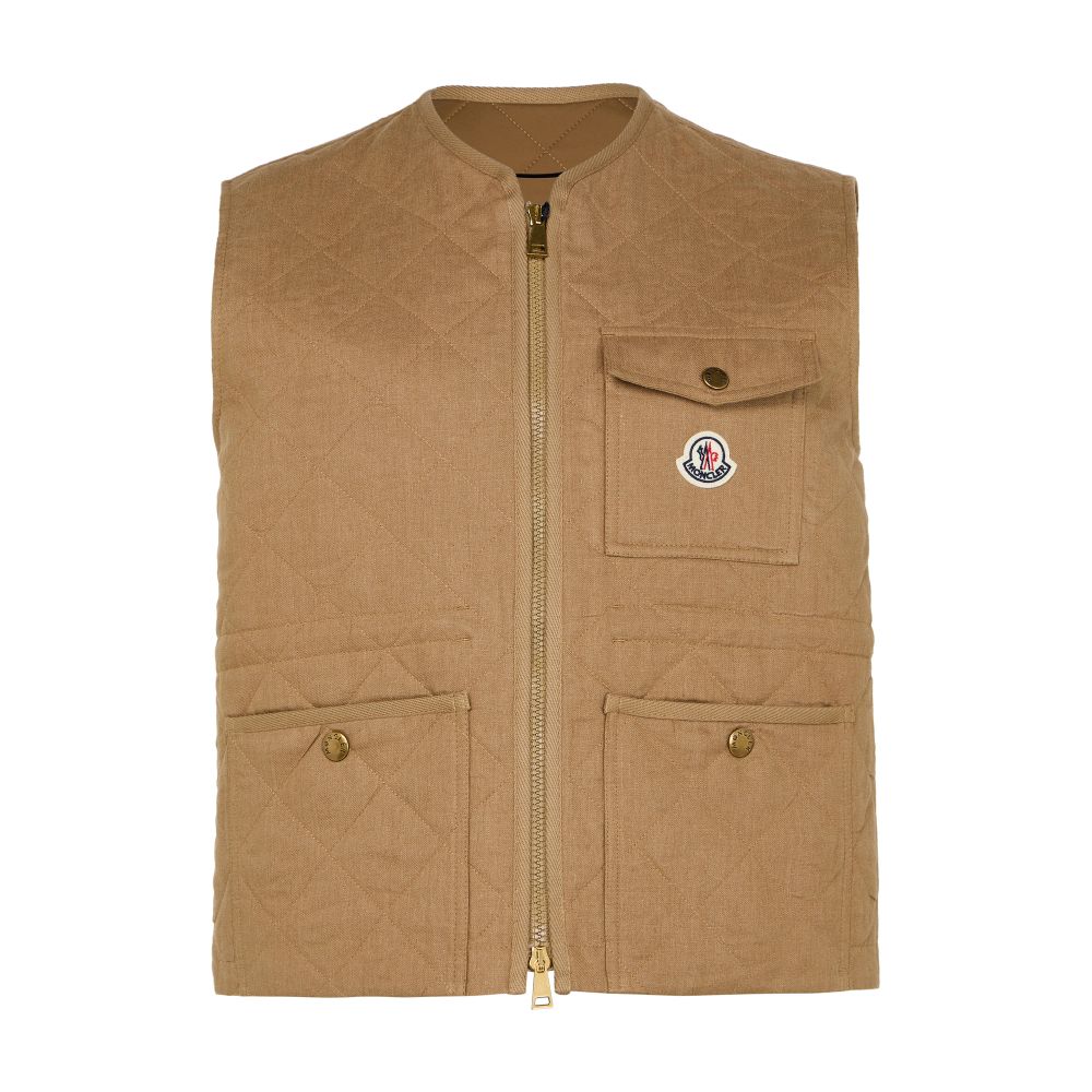 Vigny logo sleeveless jacket thumbnail 7