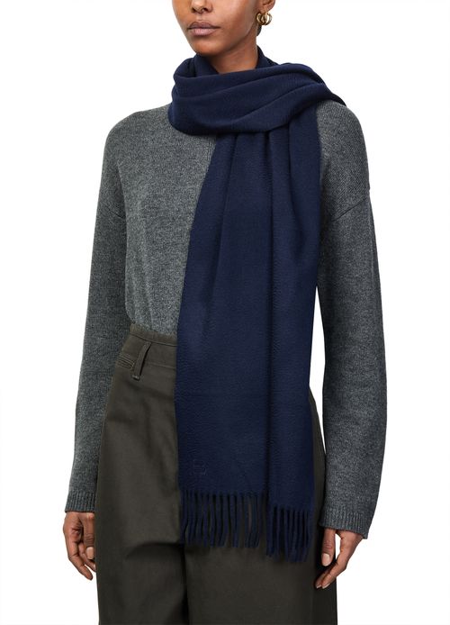 BOMPARD Classic fringed scarf