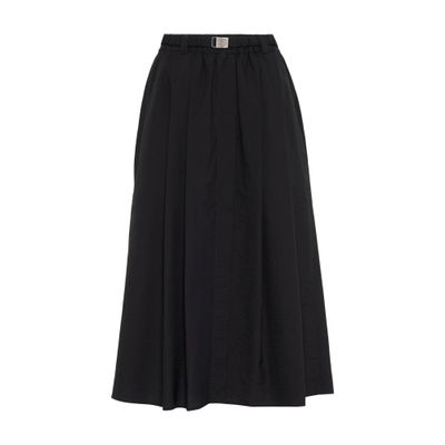 Poplin skirt