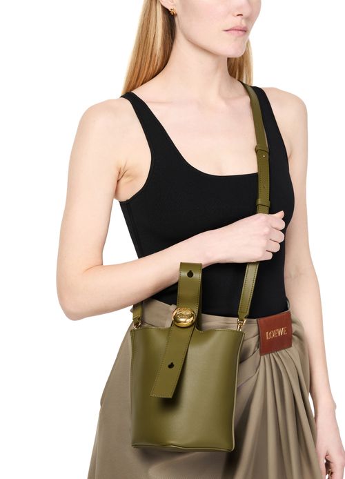 LOEWE Mini Pebble bucket bag