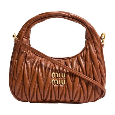 バッグ・カバンその他 MIUMIU WANDER HOBO BAG IN QUILTED NAPPA Wander hobo bag in quilted nappa – Suit Negozi Row