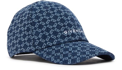 GIVENCHY Casquette brodée GIVENCHY en denim monogramme 72