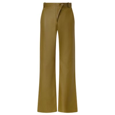 Chloé Straight Pants In Green