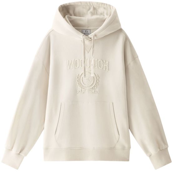Women s Ivy Hoodie in Cotton Blend WOOLRICH 24S
