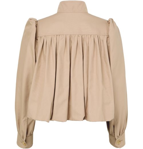CHLOE Cropped ruffled jacket