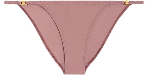 CELINE Triomphe swimsuit bottom in matte jersey