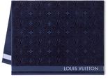 ネイビー VUITTON ビーチタオル LOUIS LV バケーション