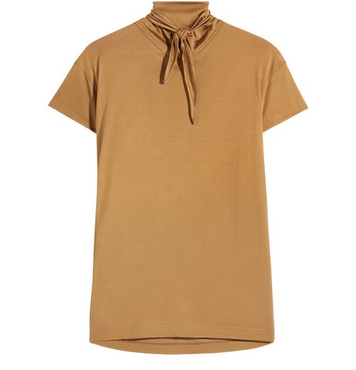 LEMAIRE Short-sleeved top with scarf