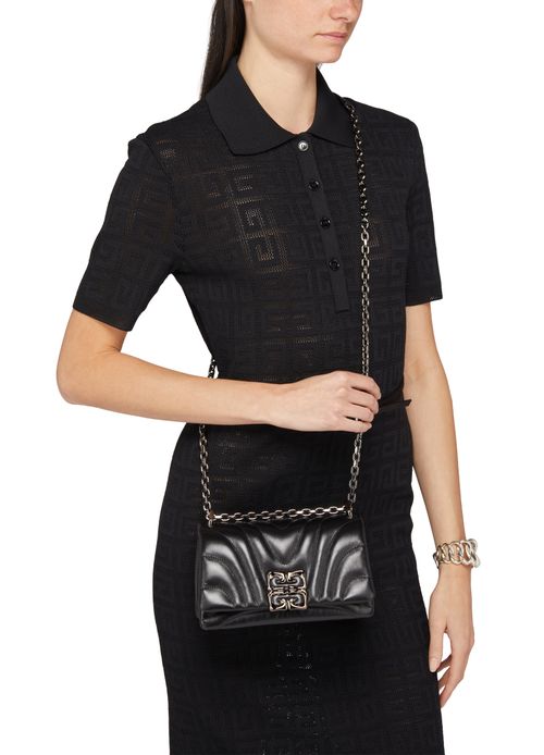 GIVENCHY Small 4G Soft bag in quilted leather