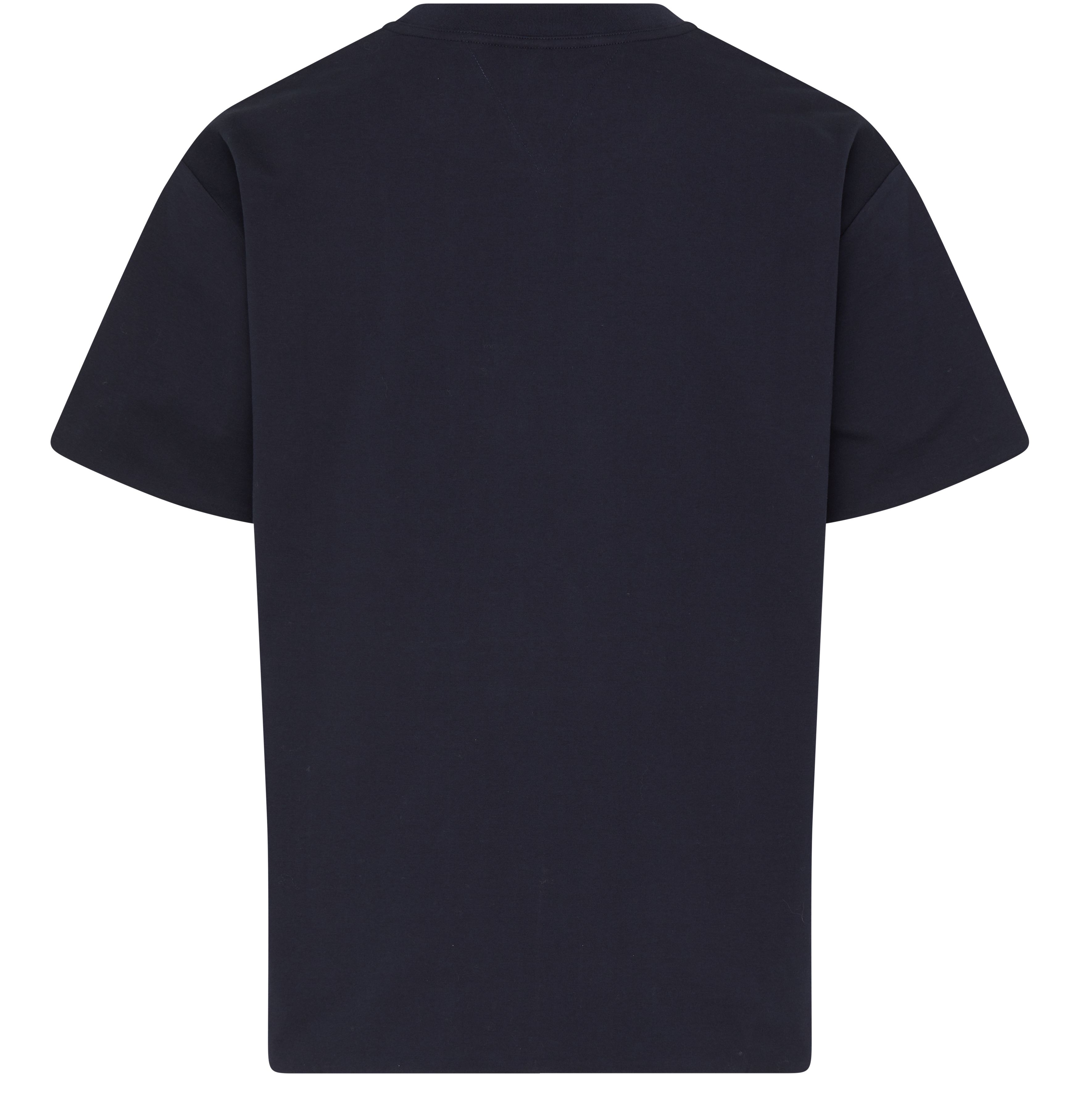 Double layer striped cotton t-shirt thumbnail 3