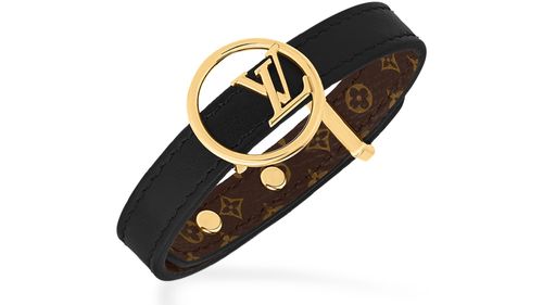 LOUIS VUITTON Bracelet en cuir LV Éclipse