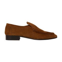 The row suede loafers store