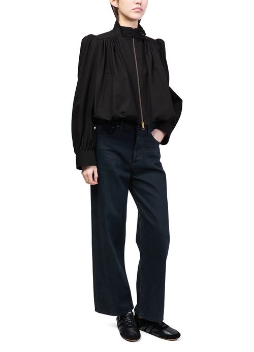 CHLOE Cropped ruffled jacket