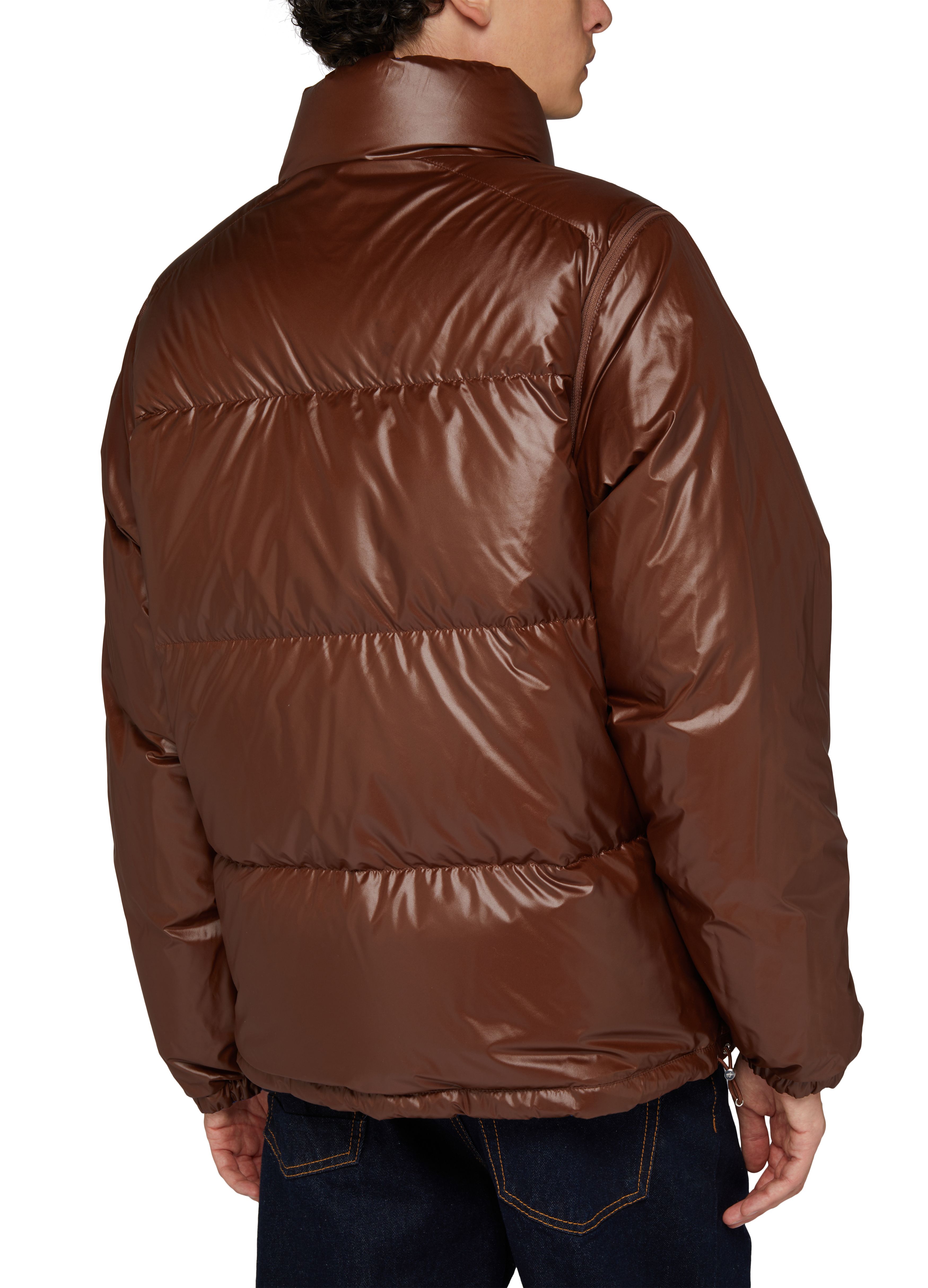 Moncler Verone reversible short down jacket thumbnail 5