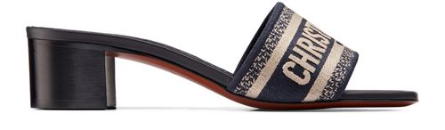 DIOR Dway in embroidered cotton mules